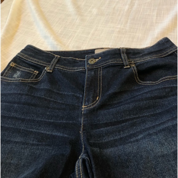 Chico’s Women’s Distressed Stretch Jeans Ankle Size 0 - Picture 5 of 12